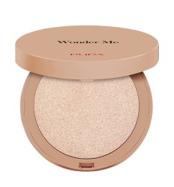 Wonder Me Glow - Enlumineur compact pour le visage zéro effet poudre